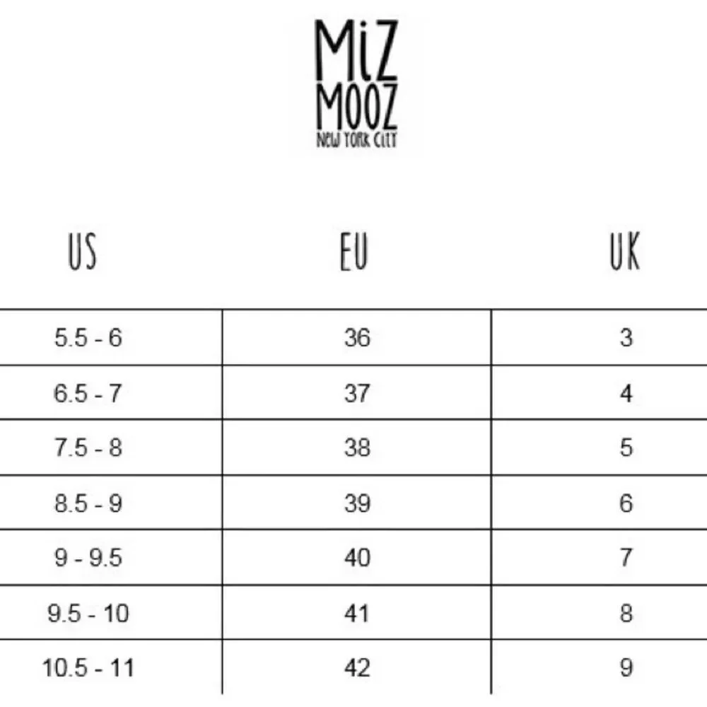 MIZ MOOZ  Bordeaux Leslee Leather Loafers Heel Womens EU 36